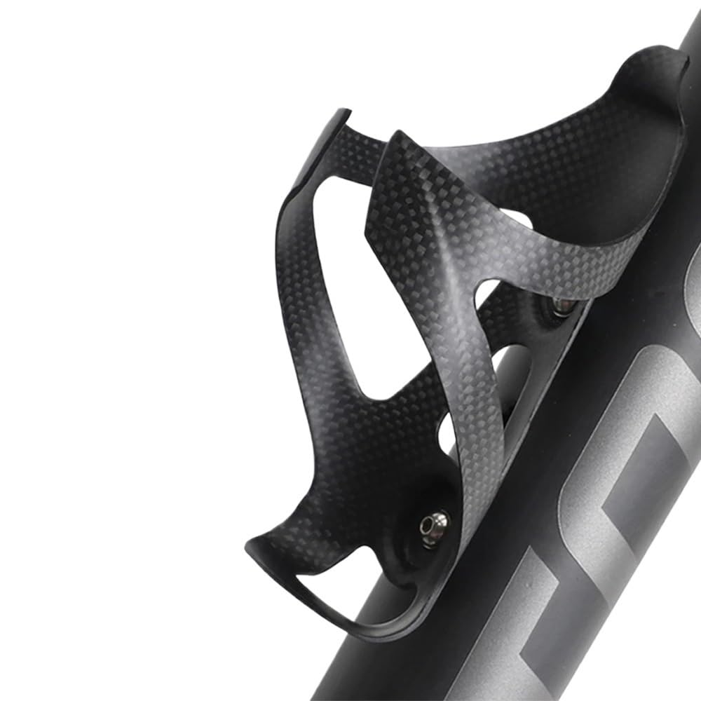 Porta Borracce Mtb Portaborraccia for bicicletta in fibra di carbonio 3K ultraleggero MTB Bike Road for opaco/lucido Attrezzatura for ciclismo(1 pcs Glossy)