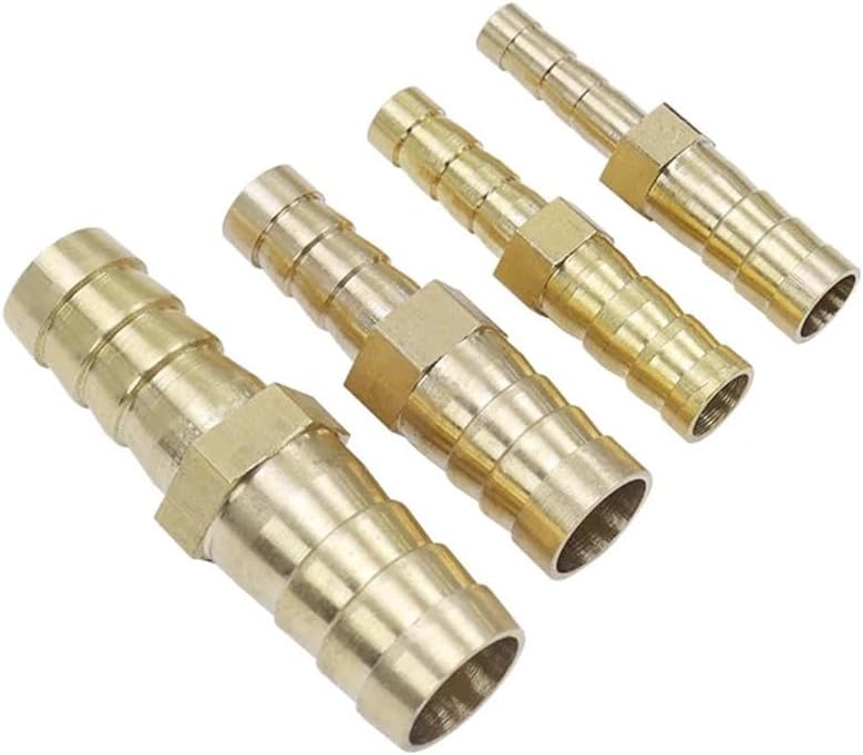 Pipe connector, 1pcs Reducer Straight Connector Pagoda Joint Hose Barb, for Home Garden Hose Connectors(16mm 6mm)