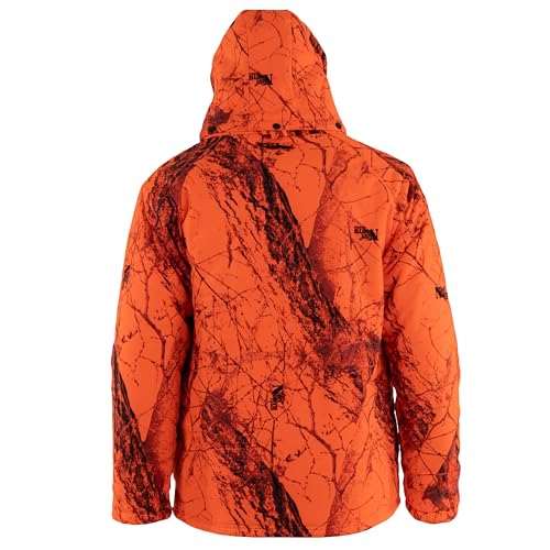 Gamehide Ember Edge Extreme Cold Weather Water And Wind Resistant Primaloft Insulated Quiet Fleece Jacket2