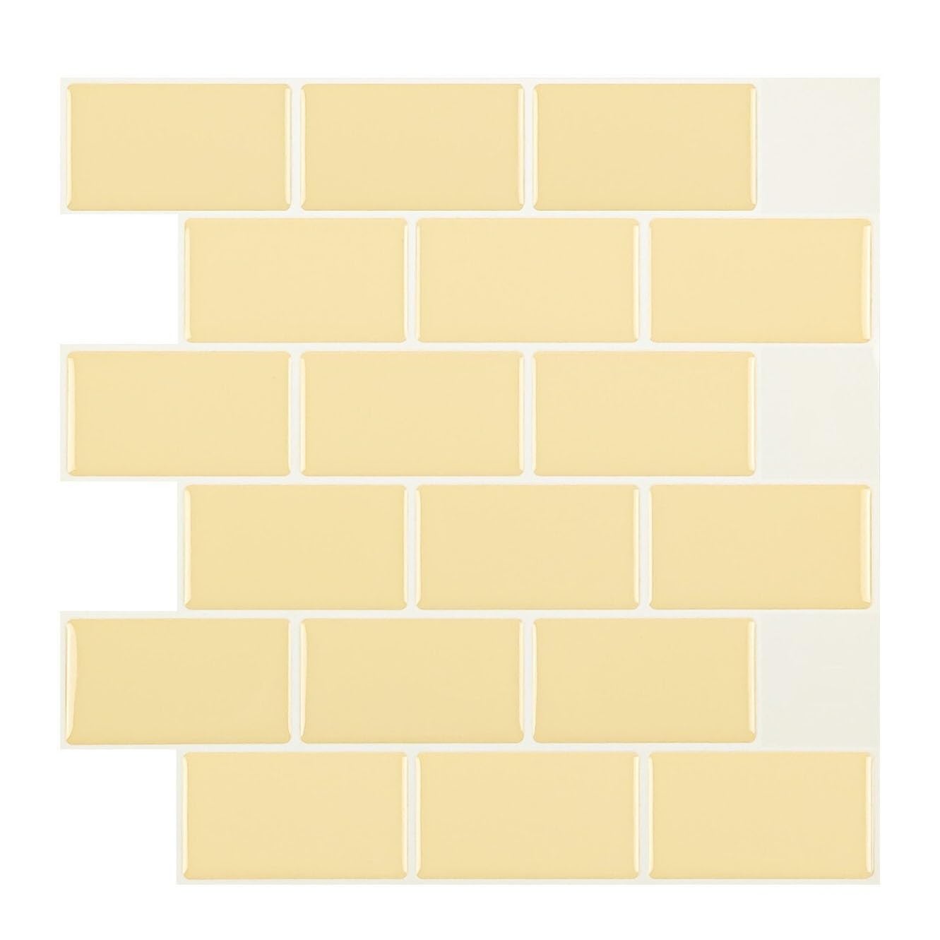 Decorazione for alzatina autoadesiva for piastrelle da parete 12x12 pollici