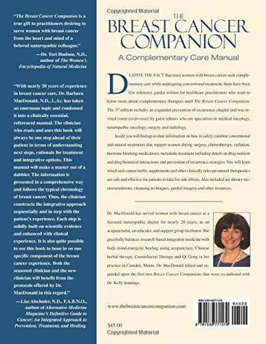 The Breast Cancer Companion: A Complementary Care Manual