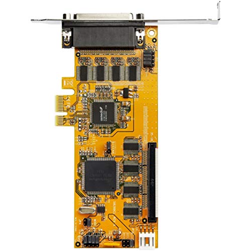 Image of StarTech 8-Port PCI Express RS232 Serial Adapter Card, TAA (PEX8S1050LP)