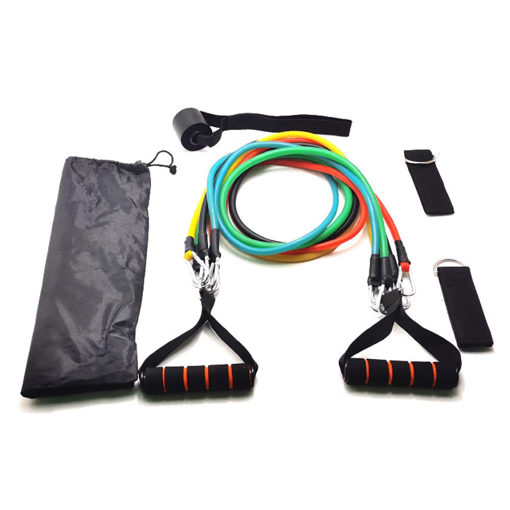 Liangzi Resistance Bands Resistance Bands Set, Workout Bands Recredo, Exercise Bands with Door Anchor,Legs Ankle Straps for Muscle Training, Physical Therapy, Shape Body, Home Workouts