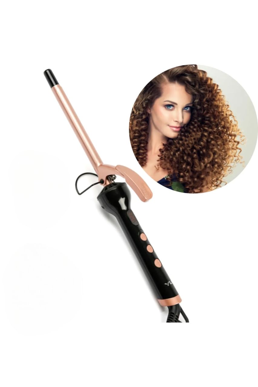 YUI Kb306 Seramik Plaka Afro Dalga 13Mm Saç Şekillendirici Maşa