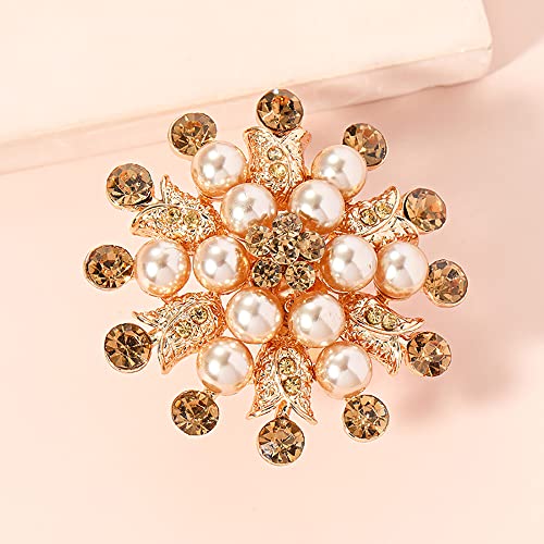 CZ Shell Pearl Rose Flower Promise Ring for Women Girls Gold Plated Expandable Adjustable Pearls Bead Cluster Exaggerated Open Wrap Rings Comfort Fit Vintage Elegant Wedding Engagement Y2K Boho Jewelry3