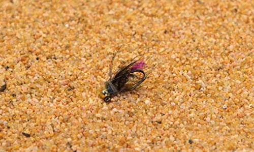 Spectra Jig Fly - Euro Nymph Style - Tied on Hanak Hooks - 6ct Pack (Hook #16)