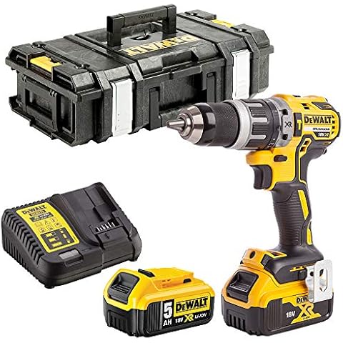 Dewalt DCD796N 18V Brushless Combi Drill with Batteries Cover