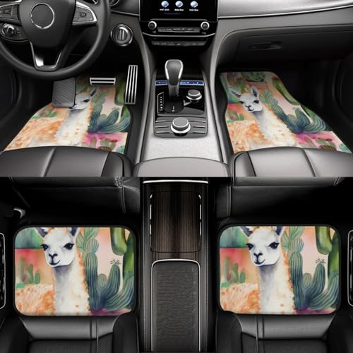 Tapis de sol universels pour voiture contre l'usure : lot de 4 antidérapants