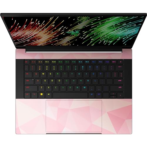 Image of Razer Skin Vinyl Laptop Full Wrap: Razer Blade 14 (2023) - Premium 3M Cast Vinyl - Scratch Protection - Unique Designs & Finishes - Easy Application - Geometric Quartz