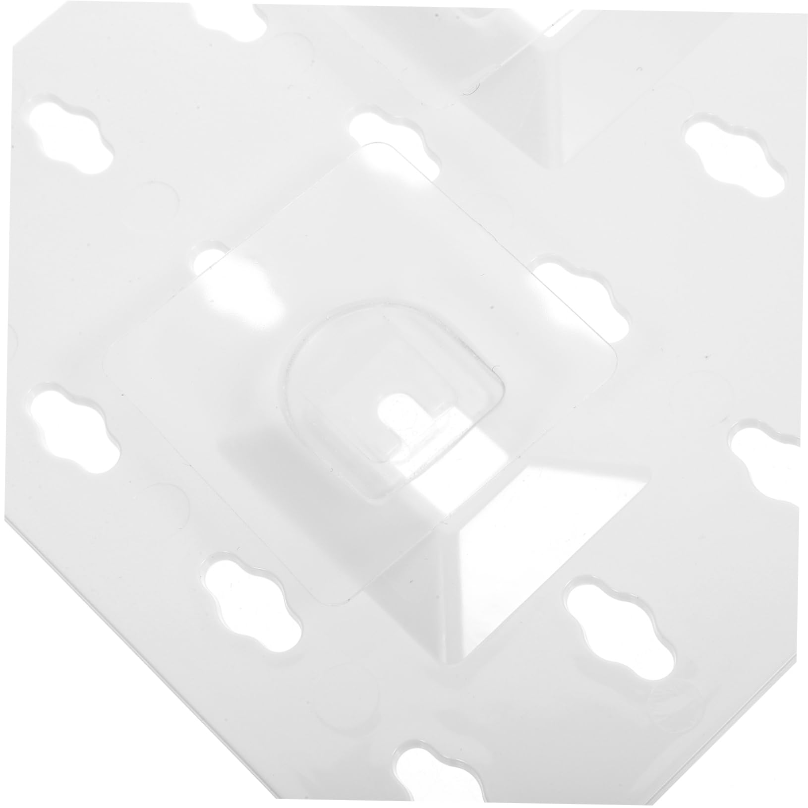 Unomor Sturdy Wall Pegboard Kit 7x7 Inches Wall Organizer Display Panel Great for Home Garage Study Bathroom Storage