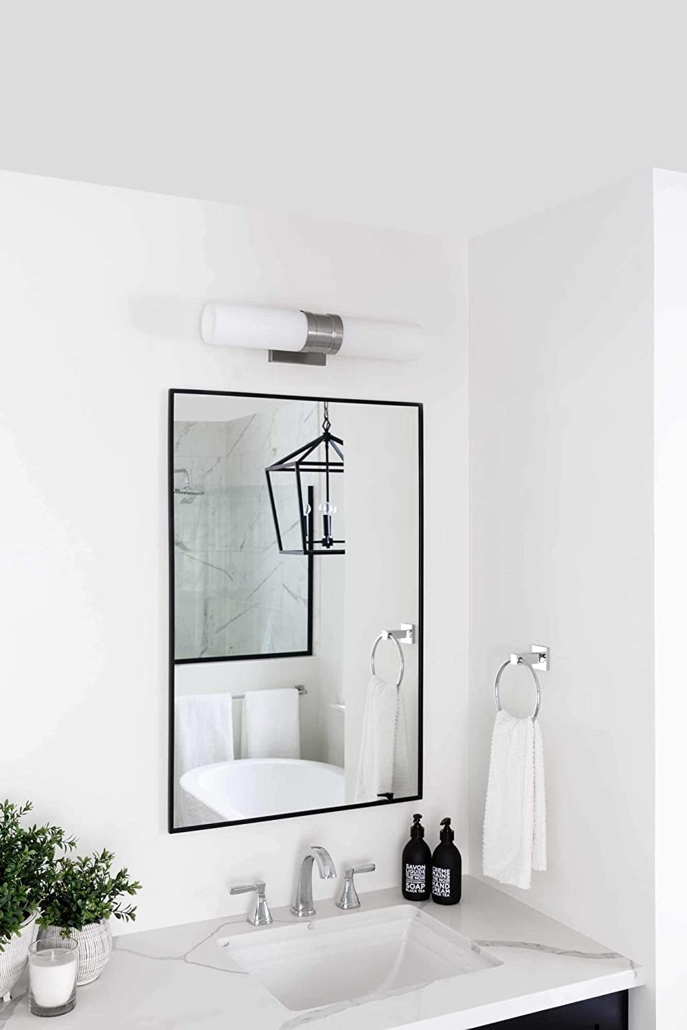 YUET Toallero de Anilla, Porta Toallas Redondo, Acero Inoxidable Percha De Baño, Anillo De Toalla para Baño, Cocina, Montaje en Pared (Plata)