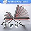 AERLANG-Weight-Bench-Adjustable-Strength-Training-Bench-for-Full-Body-Workout-Fast-FoldingInclineDecline-Utility-Workout-Bench-for-Home-Gym-with-a-Professional-Training-ManualBlack 1 Weight Bench, Adjustable Strength Training Bench for Full Body Workout, Fast Folding/Incline/Decline Utility Workout Bench for Home Gym with a Professional Training Manual