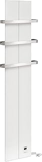 Finesa-D Badheizkörper elektrisch mit Thermostat 1500×408 mm | 1200 W – Flacher Paneel Design Handtuchheizkörper – Weiß – energiesparend – 5 Jahre Garantie