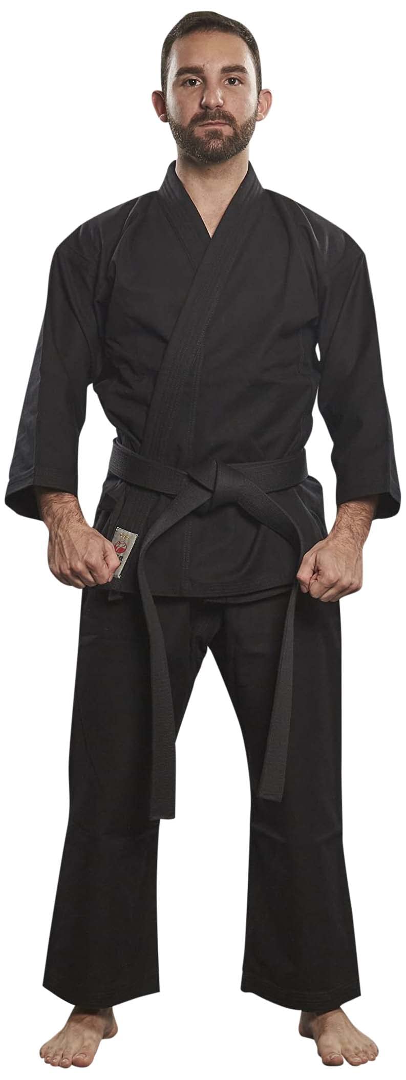 Tokaido Unisex's Kenpogi Bujin Kuro 160, Black/White