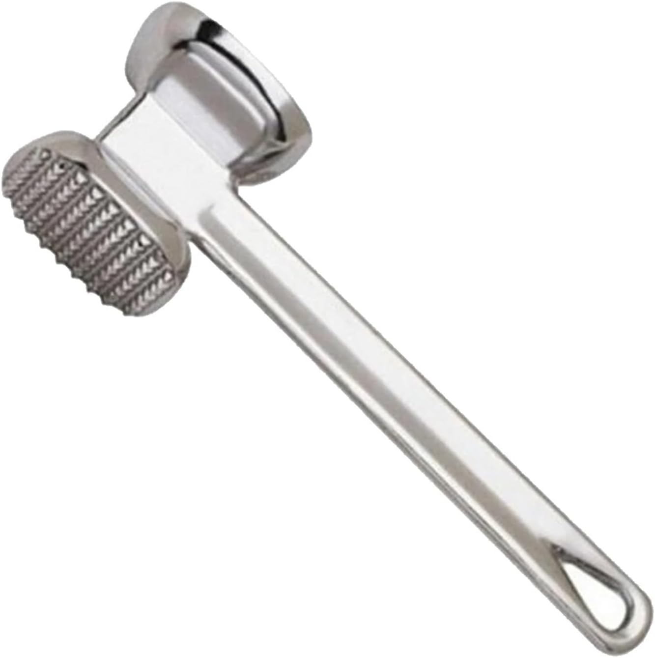 Meat Tenderizer Mallet Stainless Steel Aluminum Alloy Meat Hammes Kitchen Gadgets Double-sided Loose Tenderizer Tender Meat Hammers Portable Steak Pork Tools