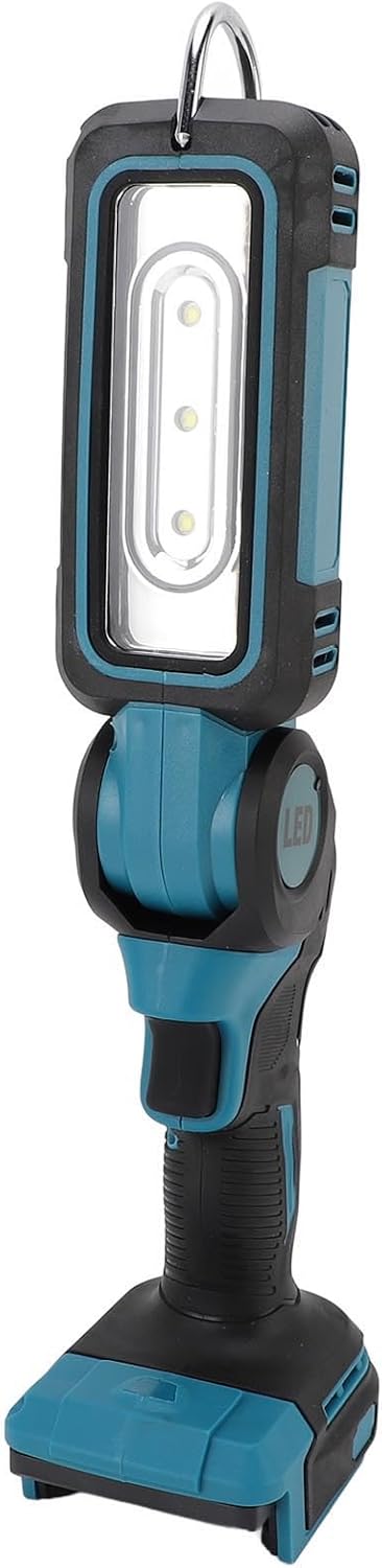 Cordless LED Work Light Adjustable 500lm 1000lm Wide Angle 90 Degree Rotatable Lamp Outdoor Construction