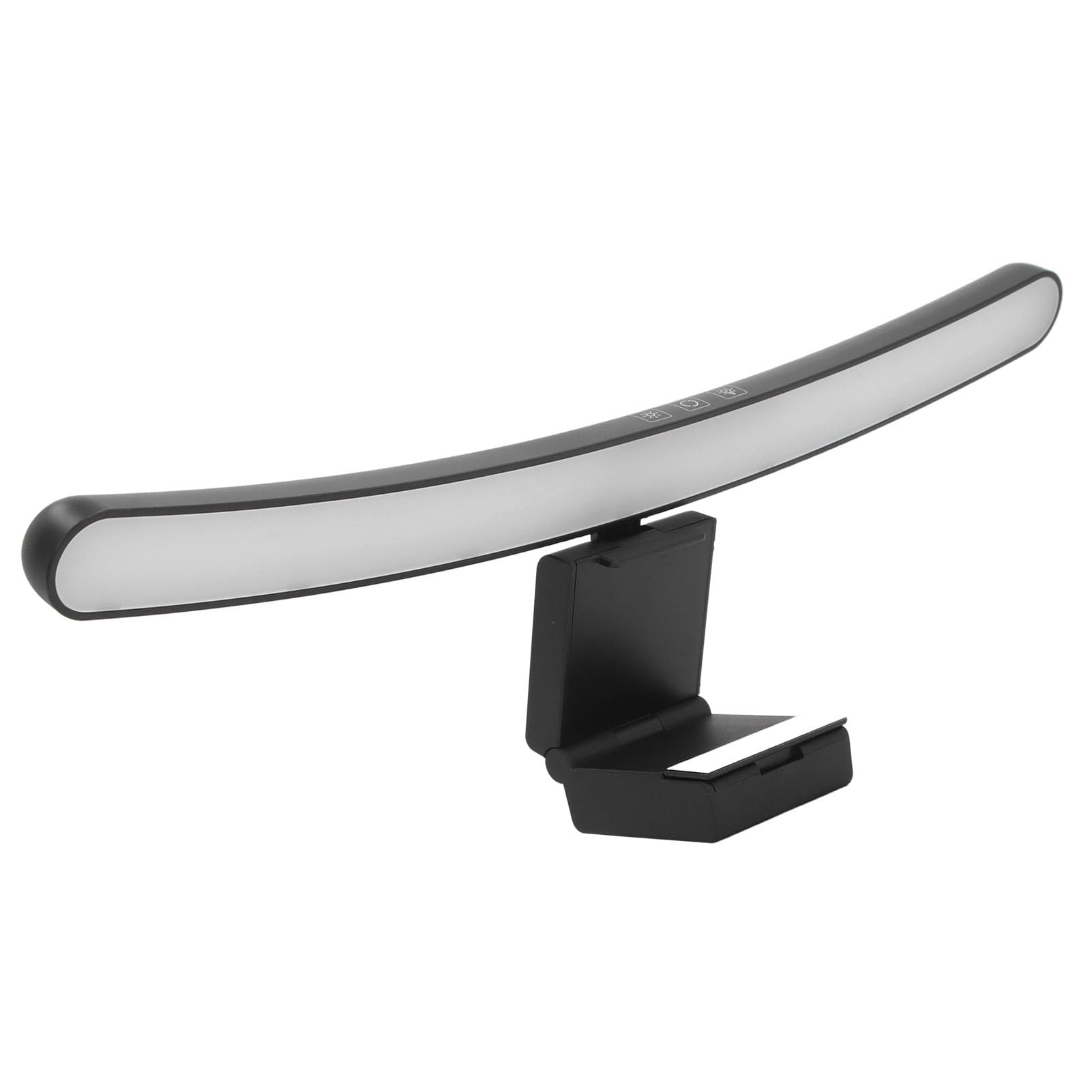 Jectse Barre Lumineuse de Moniteur Incurvée, Lampe D'écran D'ordinateur à Gradation Continue avec Télécommande sans Fil, Barre Lumineuse LED Alimentée par USB pour Soins des Yeux pour