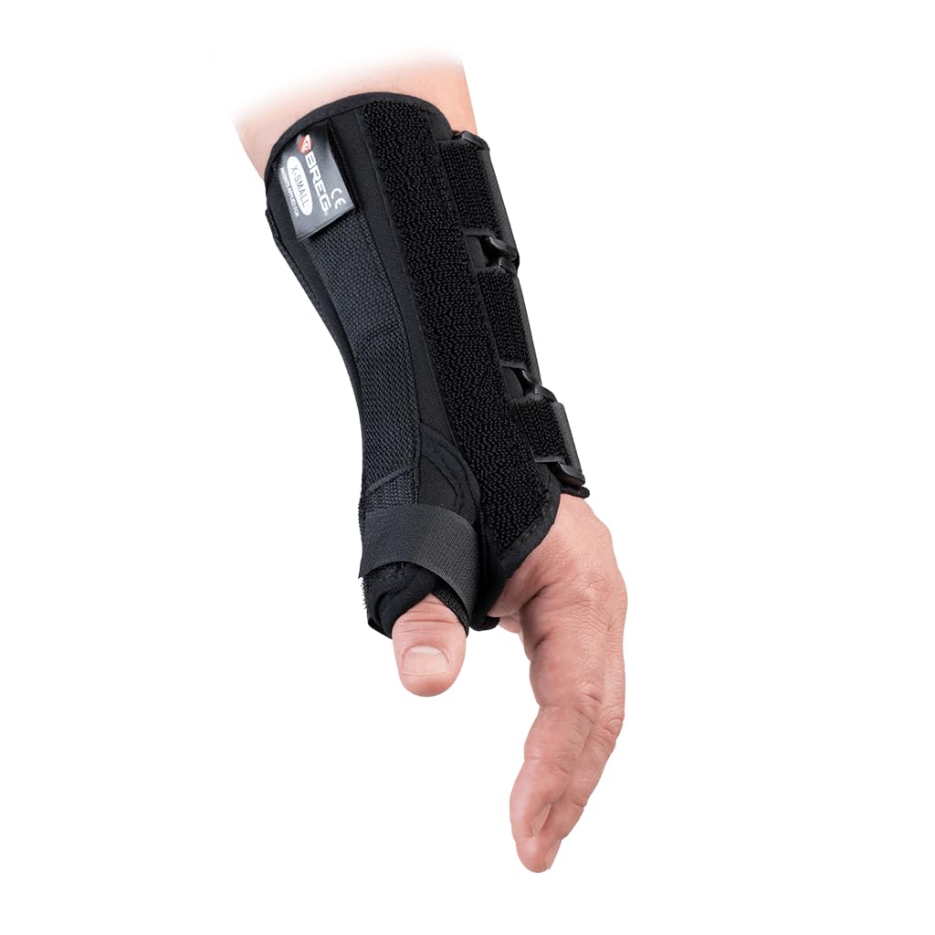 Breg VersaFit Wrist Brace with Thumb Spica (X-Small, Left Wrist)
