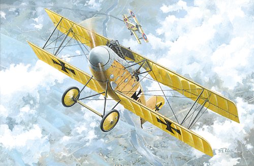 Roden 018 - Modellino di Albatros D.II s.53, 42 pz...
