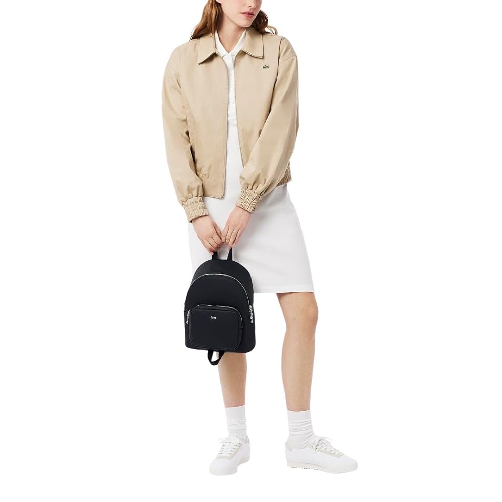 ★LACOSTE★ Women's Daily City Backpack NF4759D55G 000 Amazon.com | Lacoste Women's Daily City Backpack, Black, One