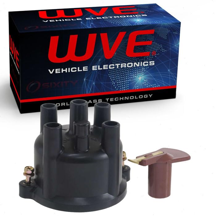 Wells WVE Distributor Cap & Rotor Kit compatible with Toyota 4Runner Pickup 2.4L L4 1985-1993
