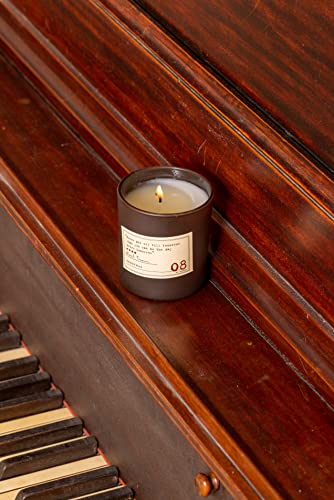 Paddywax Candles Gl08Z Paddywax Library Collection Mark Twain Scented Soy Wax Candle, 6.5-Ounce, Tobacco Flowers & Vanilla #TOP1