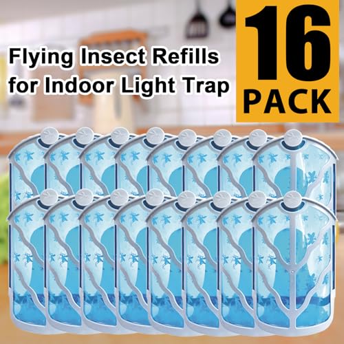 Image of BAIMNOCM 16 Pack Refill Cartridge Compatible with M364 & Max Flying Insect Trap Plug-in Light