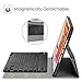 FINTIE Keyboard Case for iPad 9th / 8th / 7th Generation (2021/2020/2019) 10.2 Inch, Soft TPU Back Stand Cover with Pencil Holder, Magnetically Detachable Bluetooth Keyboard, Composition Book
