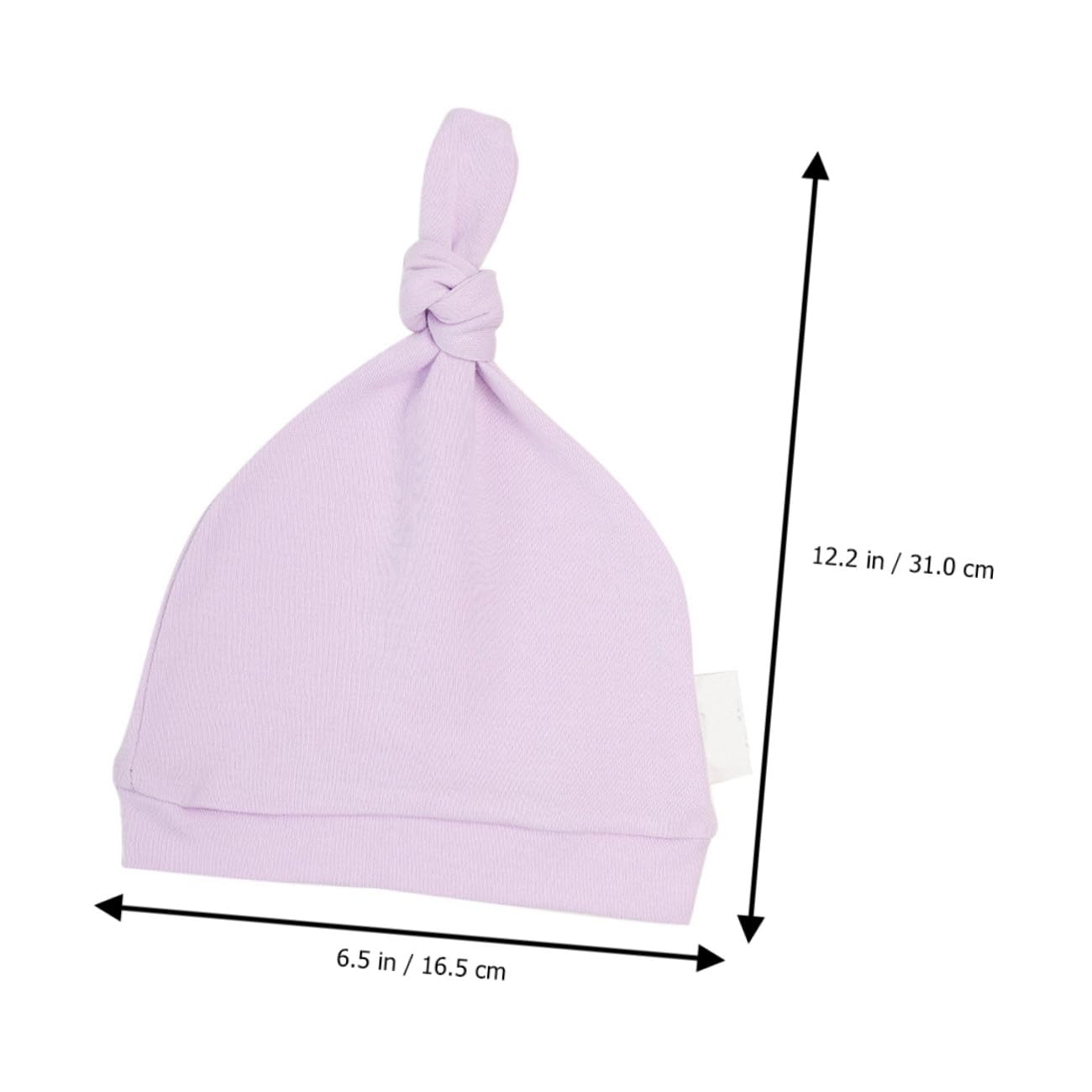Healeved 3 Sätze Baumwollmützen Niedliche Knotenmütze Für Neugeborene Warmhaltend Unisex Gemischte Farben Für Drinnen Draußen 3 Stücke * 3