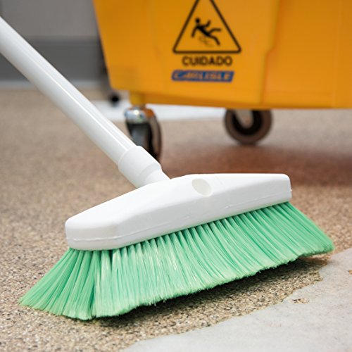 Image of SPARTA Spectrum Flo-Thru Wall & Equipment Brush 10 inch - Green