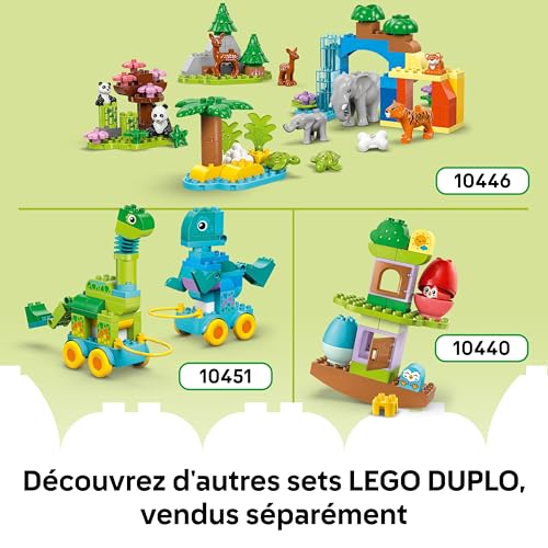 LEGO® DUPLO® Town 10448 Animaux sur roues 3 en 1 - vue 10