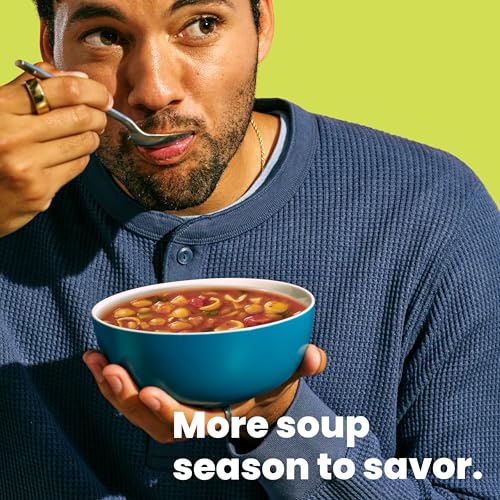Image of Pacific Foods Organic Tuscan-Style White Bean Minestrone Soup, 16.3 oz Can (Pack of 4)