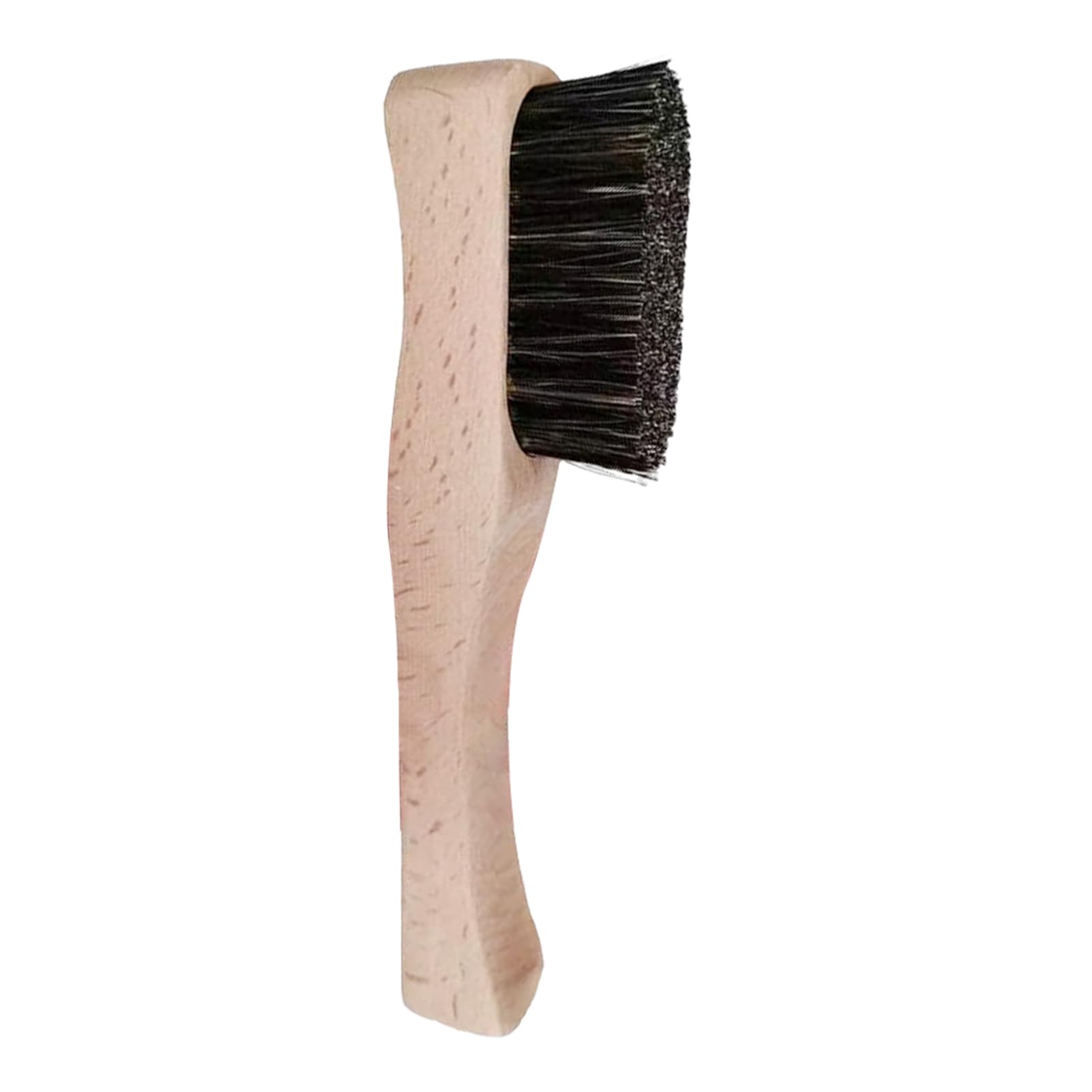 Worparsen Climbing and Bouldering Brush, Outdoor Indoor Rock Climbing Brush with Thick Boar's Hair Bristles and Strong Handle, Boulder Cleaning Brush for Holds and Chalk D