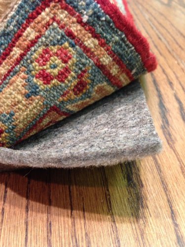 Shaw 8'x10 Fiber Touch 20 Felt Rug Pad Hard Floors