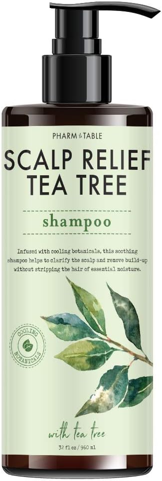 PHARM TO TABLE Scalp Relief Tea Tree Shampoo 960ml