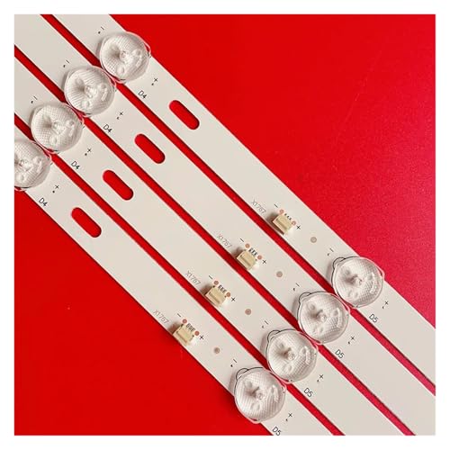 Arreglar pantalla oscura con Kit de 5 LED RC50B19S-4KSM iluminación interior de TV