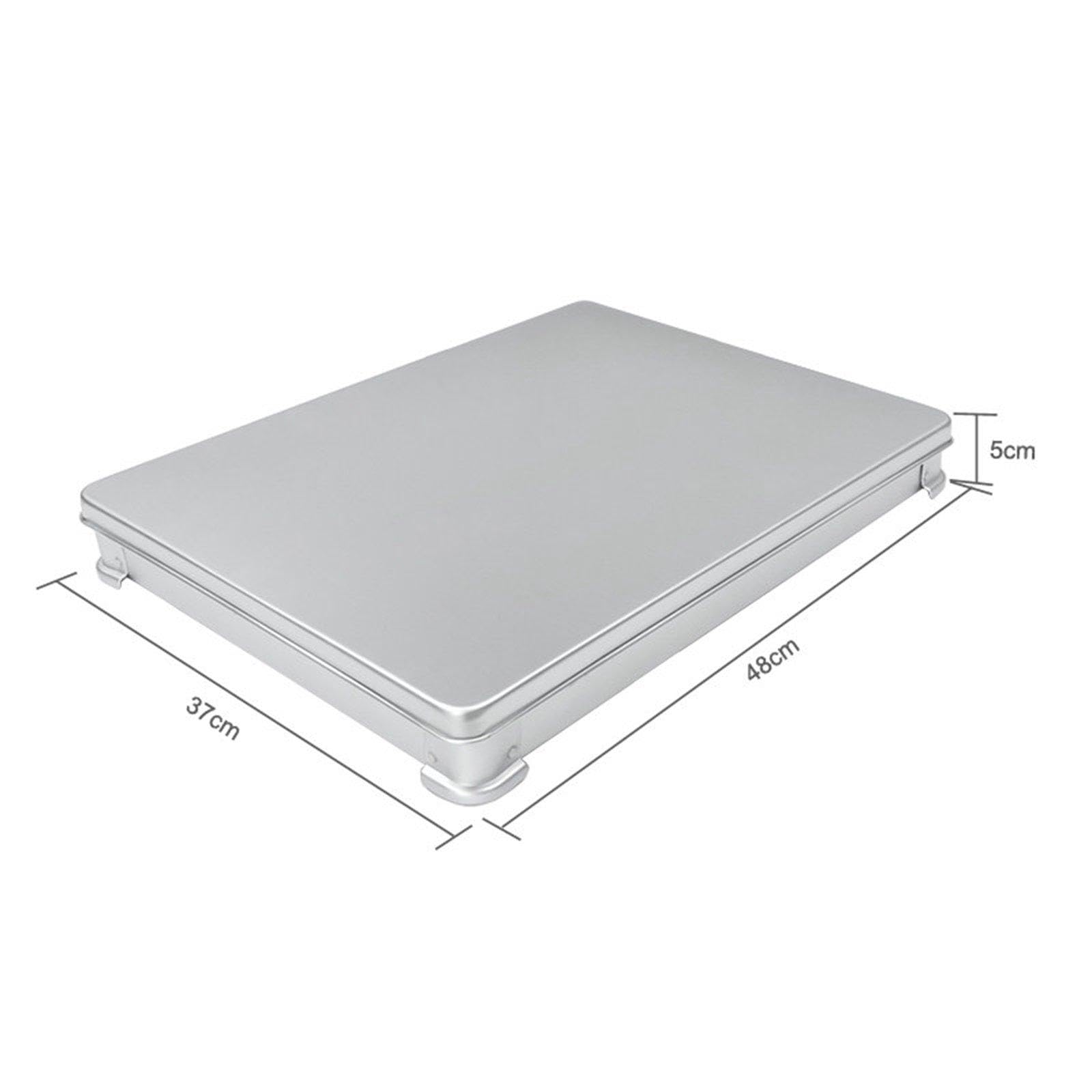 Contenitore per Alimenti da Frigorifero, congelatore, Professionale, di, Robusto, Compatto, salvaspazio, Durevole e Versatile in, 48 Cm X 37 Cm X 5 Cm