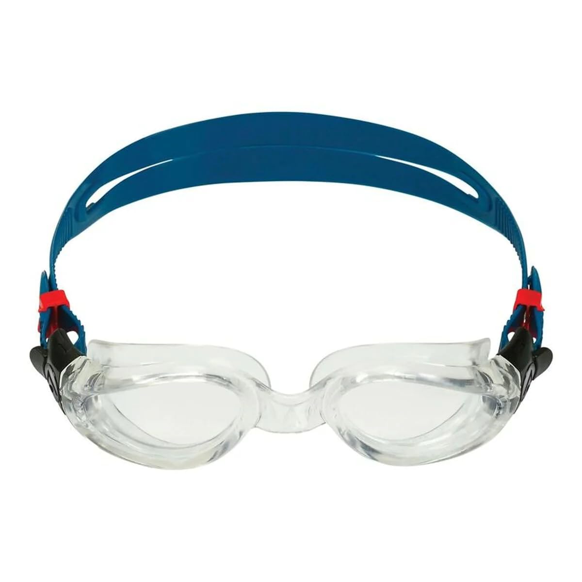 Aqua Sphere Kaiman Swim Goggles, Blue/Clear, One Size