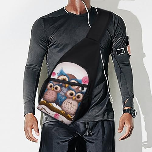 Mochila tipo bandolera casual para viaje y senderismo miniatura 7