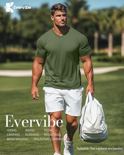 5 Pack Men's Big and Tall Shirts Casual V Neck Short Sleeve Tees Summer Cotton Basic T Shirts Multipack2