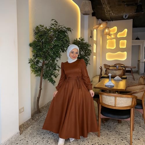 65-85K Winter Dress Women Dress Imported Soft Swedish Material Long Sleeve Loose Fluffy One Size (Havan)