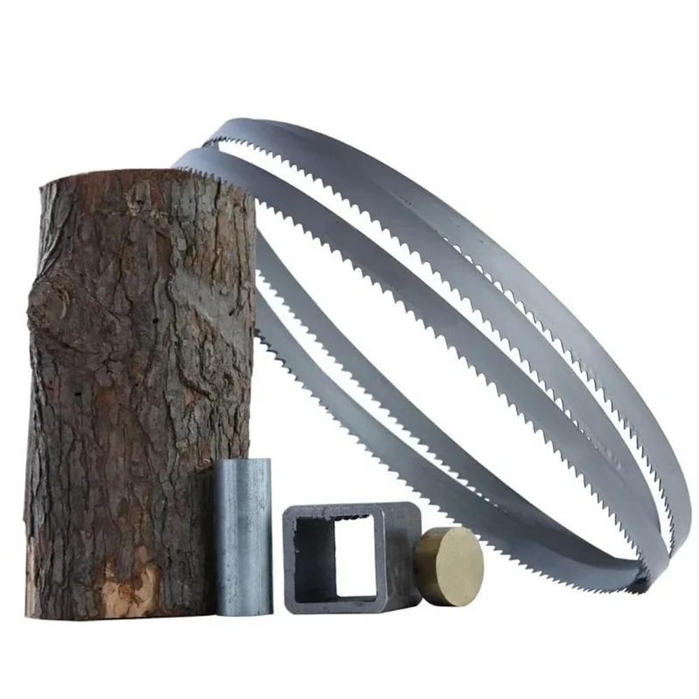 Brzeszczot bimetaliczny M42 do piły taśmowej 1/2 cala x 0,025 cala – sztywny brzeszczot do precyzyjnego cięcia metalu, 1 szt.(8/12T*1638mm)