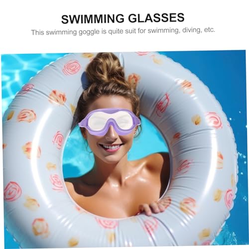 Lunettes de natation sans fuite d'eau VANZACK grand cadre pour éviter les marques - 4