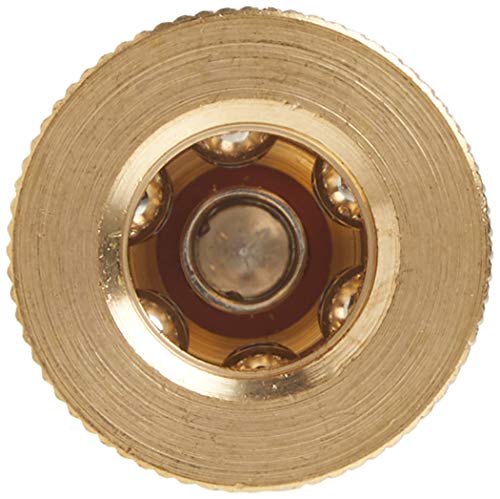 Primefit Ic1414Fb6-B10-P 1/4-Inch 6-Ball Brass Female Industrial Coupler Contractor Pack, 10-Piece #TOP6