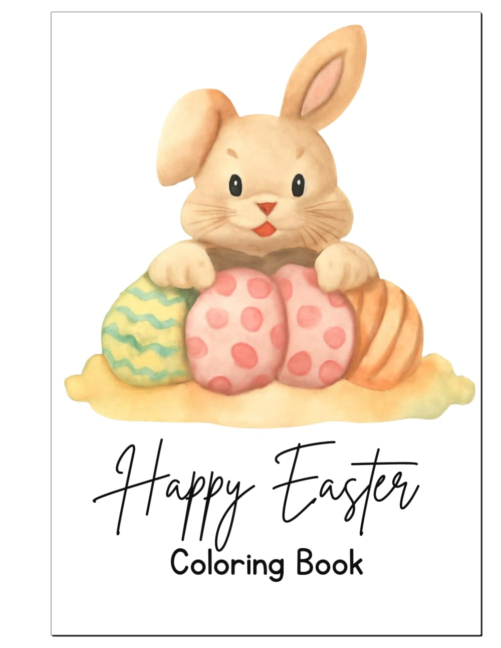 Happy Happy Easter Coloring Book