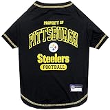 Pets First Pittsburgh Steelers T-Shirt, Medium