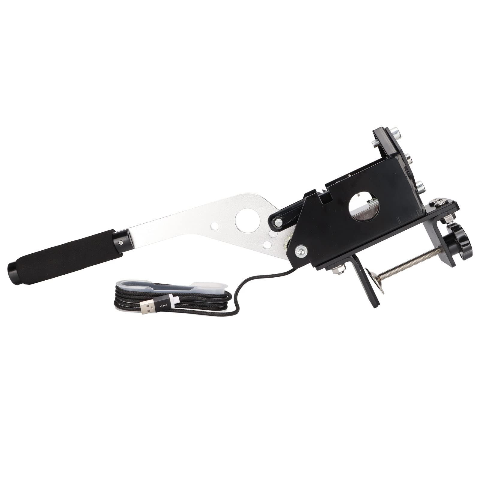 YCRGYYBD PC USB Handbrake Universal USB SIM Handbrake with Clamp for Racing Games G25 G27 G29 T500