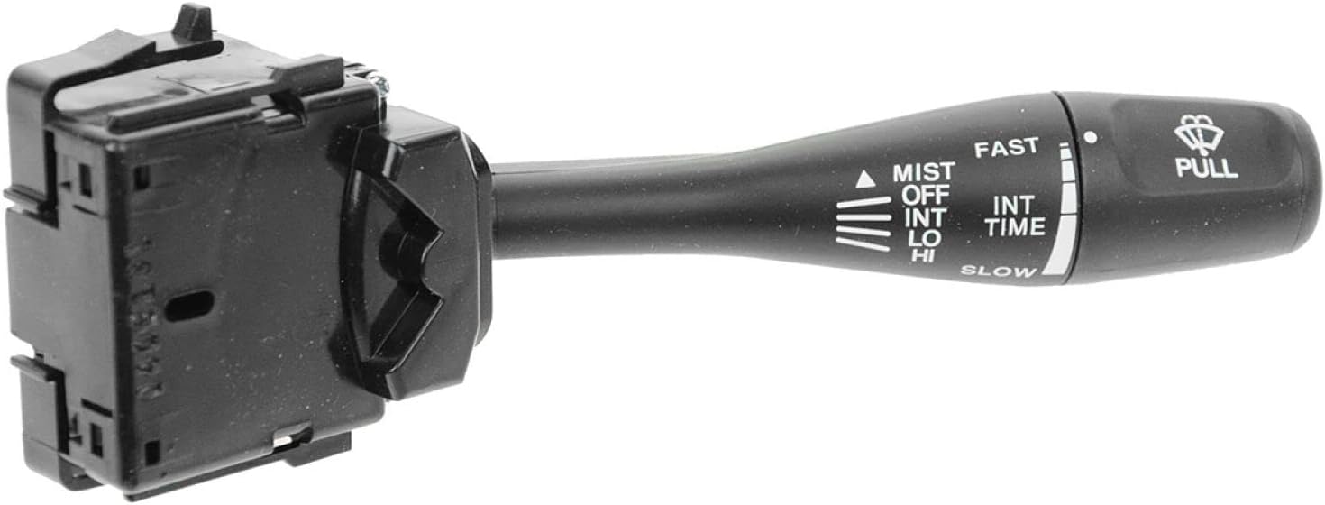 TRQ Windshield Wiper Switch Compatible with 2001-2005 Chrysler Sebring Dodge Stratus 2000-2005 Mitsubishi Eclipse 1999-2003 Galant