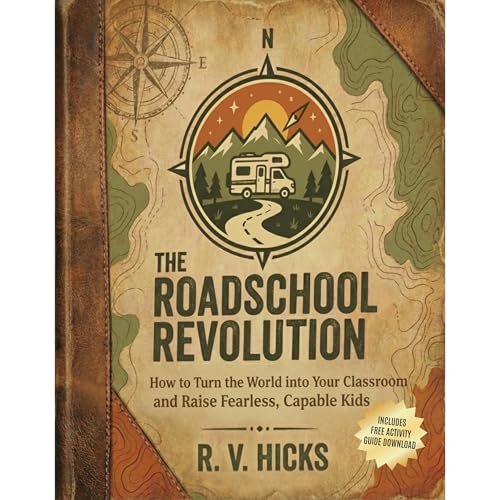 THE ROADSCHOOL REVOLUTION Audiolibro Por R. V. Hicks arte de portada