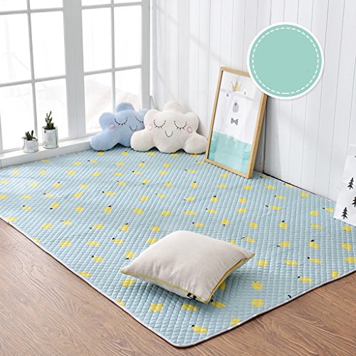 Tapis salon coton ultra doux et moderne pour table basse lavable